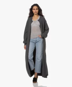 Extreme Cashmere N°271 Katoen-Cashmere Mesh Top - Grijs -Kleding Series Winkel 230228 611c8835 0ba8 4814 977b 0792b0c751c1 scaled