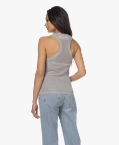 Extreme Cashmere N°271 Katoen-Cashmere Mesh Top - Grijs -Kleding Series Winkel 230228 c89c8f8c 21f6 430b b9d0 ea3d339f41c0 scaled