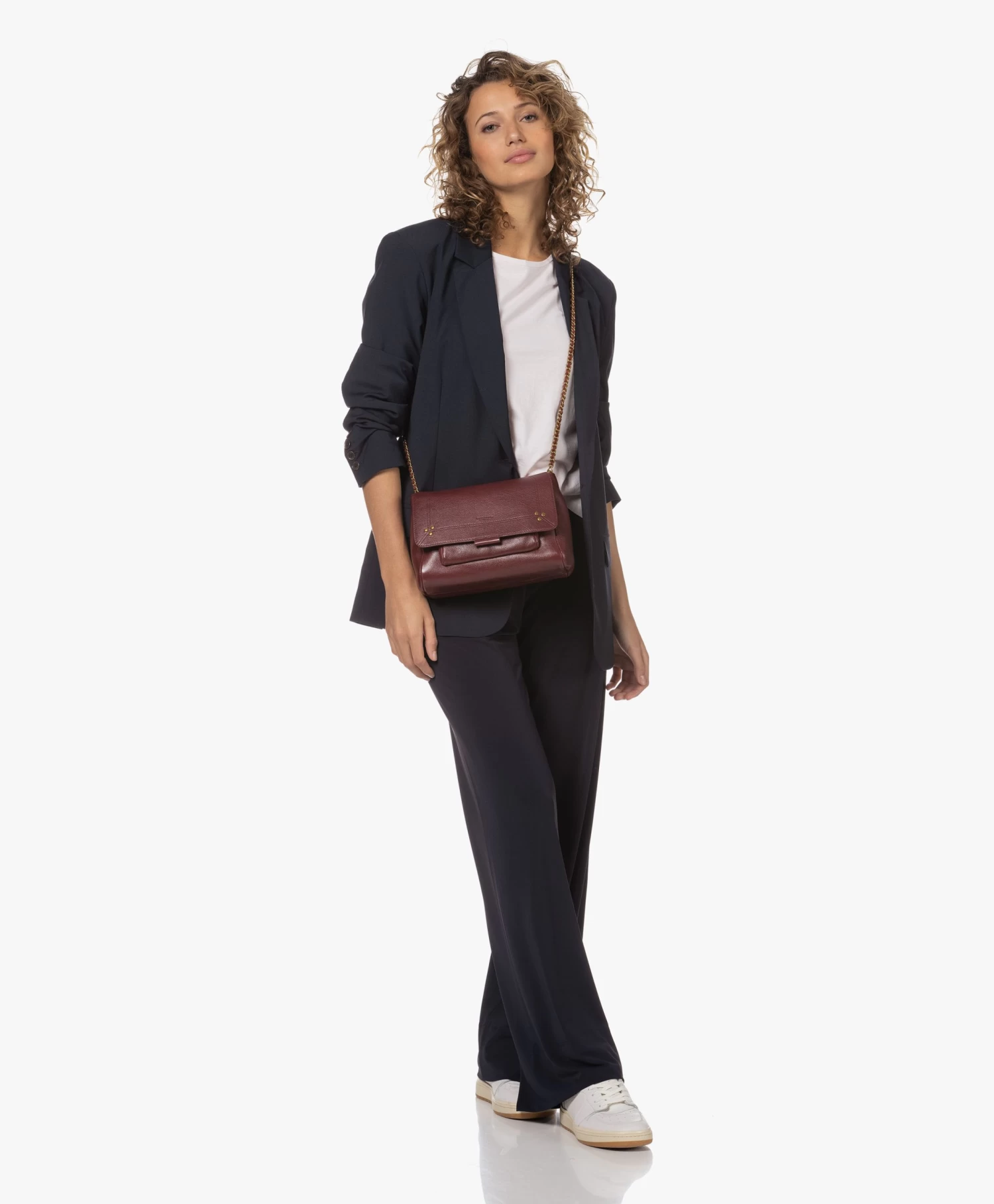 No Man'S Land Crêpe Broek Met Rechte Pijpen - Dark Sapphire 11 No Man'S Land Crêpe Broek Met Rechte Pijpen - Dark Sapphire - Afbeelding 11