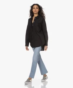 Drykorn Aake Oversized Poplin Overhemd - Zwart -Kleding Series Winkel 230302 f3c3a9c7 c9f2 48b1 a16e 6751be417536