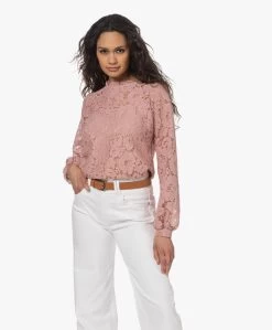 Plein Publique La Marseille Kanten Blouse - Rose -Kleding Series Winkel 230303 4062cd46 2cba 498f 88c3 86ff32c9cc3a