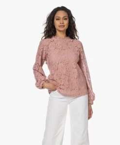 Plein Publique La Marseille Kanten Blouse - Rose -Kleding Series Winkel 230303 7ebae9b2 1d7c 43f6 9c51 5672adc0c1ca