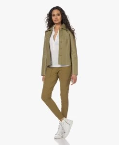 Closed Rib Jersey Polo T-Shirt - Ivoor -Kleding Series Winkel 230303 f7a4569b e829 46ea 8a75 a407b3b53cc7