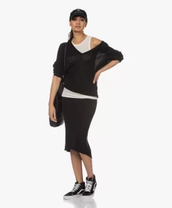 James Perse Aangerimpelde Jersey Midi Rok - Zwart -Kleding Series Winkel 230307 c94a77bc 16f5 4ccf 9be9 c3983bde10b5 scaled