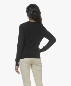 Repeat Katoenmix Doorknoopvest - Zwart -Kleding Series Winkel 230308 55820020 393e 4c57 9619 658d25f15de0 scaled