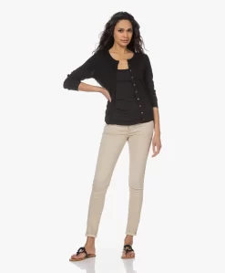 Repeat Katoenmix Doorknoopvest - Zwart -Kleding Series Winkel 230308 dec9400b 3752 4c4f 9acc 018e9cc8fe8d scaled