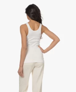 By Malene Birger Anisa Rib Tanktop - Soft White -Kleding Series Winkel 230313 61c6665f c16f 435c af5d 5769399a169b scaled