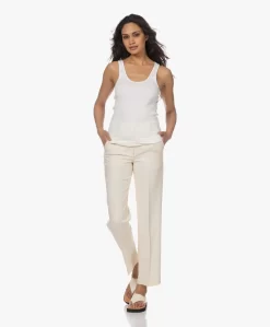 By Malene Birger Anisa Rib Tanktop - Soft White -Kleding Series Winkel 230313 8bfd6665 c838 45de 862c f8678dcaac2d scaled