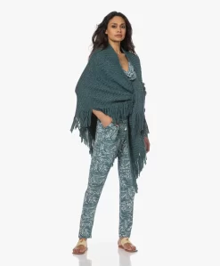 Manos Del Uruguay Merino Wolmix Poncho - Zeegroen -Kleding Series Winkel 230314 30fe09ed 5888 4d31 a5c8 6d90793a8387 scaled