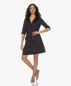 Lasalle Katoenmix Blousejurk - Zwart -Kleding Series Winkel 230314 b328063c 689b 4948 8c88 338fbd5914c7 scaled