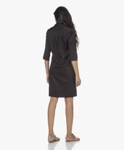 Lasalle Katoenmix Blousejurk - Zwart -Kleding Series Winkel 230314 bf3a723a de96 4640 87ac 4c876859445c scaled