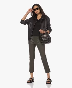 Gai+Lisva Simone Linnen V-Hals T-Shirt - Zwart -Kleding Series Winkel 230314 d7c8cb93 26e8 46ad b325 0c39f66fe807 scaled