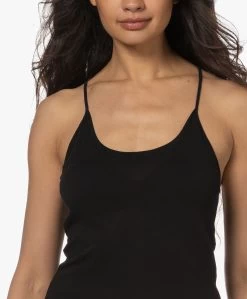 Humanoid Hadewych Jersey Spaghetti Jurk - Zwart -Kleding Series Winkel 230321 ac958d0f 0ba2 4999 8198 5cb0fbc889b2