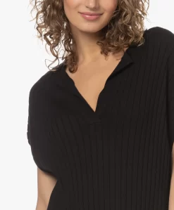 Resort Finest Rib Gebreide Katoenen Midi Jurk - Zwart -Kleding Series Winkel 230329 894c1ff1 97ce 4d64 b427 9551041f7ac4 scaled