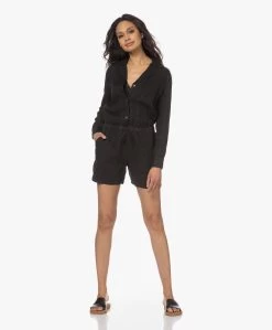 James Perse Linnen Playsuit - Zwart -Kleding Series Winkel 230404 31cdc7e2 1943 4e97 9dbf 2e13c9ca0614