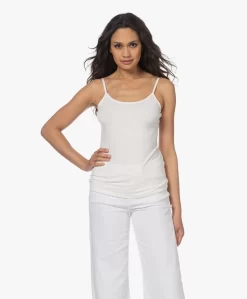 Plein Publique La Foix Bamboe Jersey Spahgettitop - Ivoor -Kleding Series Winkel 230404 7c9a33a0 7dd0 4450 9f08 827816e47ab4 scaled