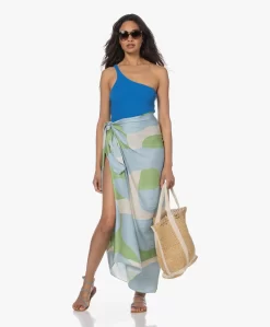 Viveh Bauxite Viscose Print Sjaal/Omslagdoek - Blauw/Groen -Kleding Series Winkel 230407 11da754f 06af 4b91 91e6 9065c3f662d7 scaled