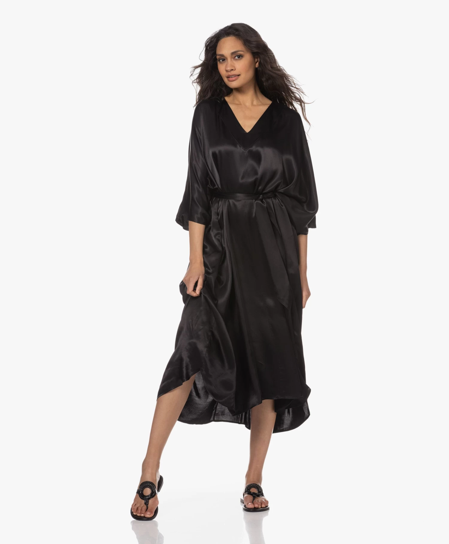 See By Chloé Hana Leren Slippers - Zwart/Zwart 10 See By Chloé Hana Leren Slippers - Zwart/Zwart - Afbeelding 10