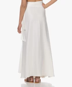 Viveh Mica Satijnen Maxi Wikkelrok - Coconut Milk -Kleding Series Winkel 230407 b98b7bf7 3184 4e8f b51a fe1c4591955f scaled