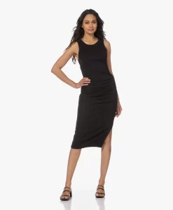 Michael Stars Wren Jersey Midi Jurk - Zwart -Kleding Series Winkel 230411 0bcb9c74 6e0f 492e a7a8 751ea2170897 scaled