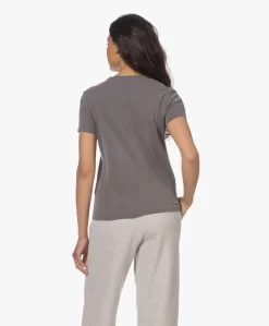 American Vintage Vegiflower Organic Cotton T-Shirt - Metal -Kleding Series Winkel 230411 476c47b9 a2da 4b6b 9940 7aa49da7e1e6 scaled