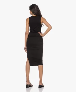 Michael Stars Wren Jersey Midi Jurk - Zwart -Kleding Series Winkel 230411 d7421e4c ecc7 4a6b beff 02b5d3343096 scaled