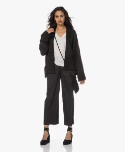 Pomandère Damast Jacquard Kimonojasje - Zwart -Kleding Series Winkel 230417 6f695939 ba3f 4488 b153 26974fb94a38