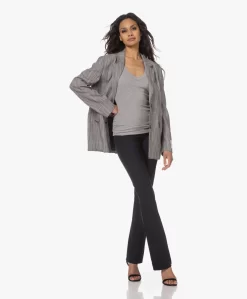 Japantky Zaya Flared Travel Jersey Broek - Zwartblauw -Kleding Series Winkel 230417 eb633981 6980 44ca b501 949d694b6a4b scaled