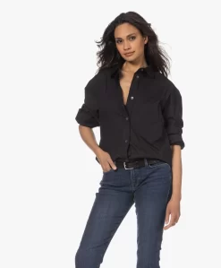 Gai+Lisva Rosa Bio Poplin Overhemd - Zwart -Kleding Series Winkel 230418 0e1cd5f9 59e8 46ed a3c9 c87c60886ec8 scaled
