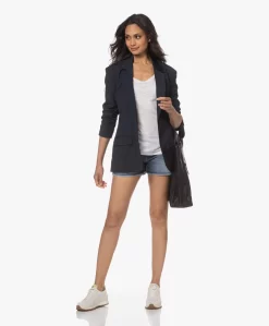 Resort Finest Wolmix Blazer - Navy -Kleding Series Winkel 230418 1e8157cb f6fa 44cf bd97 842adbad36d0 scaled