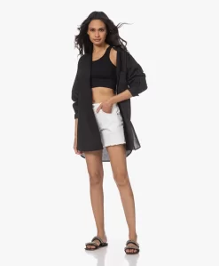 Gai+Lisva Rosa Bio Poplin Overhemd - Zwart -Kleding Series Winkel 230418 39c6f9fe da79 4d75 9be0 3d19752c2711 scaled