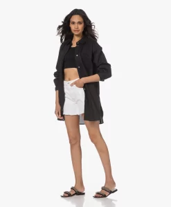 Gai+Lisva Rosa Bio Poplin Overhemd - Zwart -Kleding Series Winkel 230418 63f4ef1c 85bb 49c3 9f87 52085cf30b71 scaled