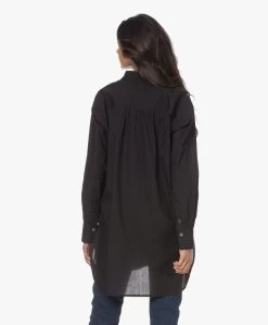 Gai+Lisva Rosa Bio Poplin Overhemd - Zwart -Kleding Series Winkel 230418 95f8ca44 e0c3 4b4f 83eb 68e731902e5b