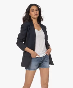 Resort Finest Wolmix Blazer - Navy -Kleding Series Winkel 230418 b0ed50e6 90a0 420d 95c2 e2fcf41cac9e scaled