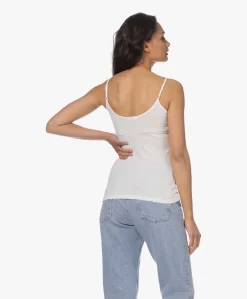 American Vintage Gamipy Katoenen Spaghetti Top - Wit -Kleding Series Winkel 230424 05d3faf4 1512 44c4 9ef4 df781a86fcf1 scaled