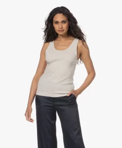 American Vintage Bozy Slub Jersey Tanktop - Crème Mêlee -Kleding Series Winkel 230424 0b4f5ea0 7aa7 4d50 8e95 d4adf32ea117 scaled