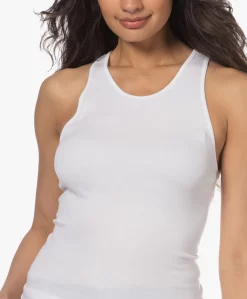 Enza Costa Pima Katoenen Slim Racer Tanktop - Wit -Kleding Series Winkel 230424 a7143929 7f6f 4354 bdf3 6384f7390cdb scaled