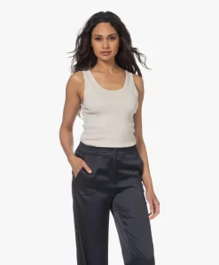 American Vintage Bozy Slub Jersey Tanktop - Crème Mêlee -Kleding Series Winkel 230424 b94c0116 b33b 4e07 9013 3edac00c02f2 scaled