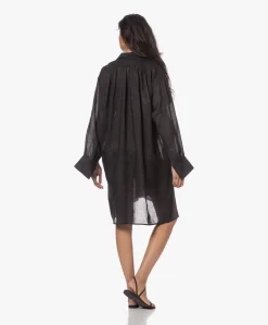 Su Paris Popi Ramie Jurk - Zwart -Kleding Series Winkel 230425 8076a229 bb4f 4ac1 aa89 97e69c3256e2 scaled