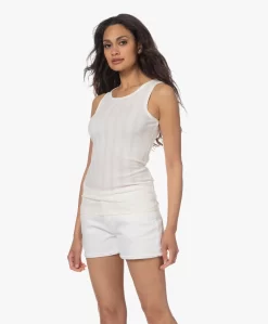 Gai+Lisva Alberte Rib Katoenen Top - Off-White -Kleding Series Winkel 230501 c1591a5a aa57 4d08 be82 3696b4c94d27 scaled