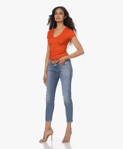 Closed Baker Mid-Rise Slim-Fit Jeans - Middenblauw -Kleding Series Winkel 230501 ec4d760f 9270 4222 9e6c 8c7af37a902c scaled