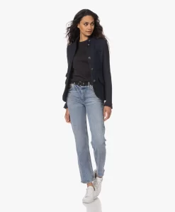 Rag & Bone Slade Tweed Blazer - Navy -Kleding Series Winkel 230501 fc0da968 6598 40f7 998b 650eb447df5b 1 scaled