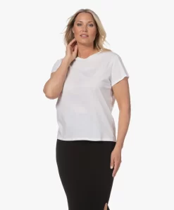 Filippa K Bio-Katoenen Korte Mouwen T-Shirt - Wit -Kleding Series Winkel 230502 04d159e7 f343 4a98 9af5 3fea67ebaf0a scaled