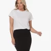 Filippa K Bio-Katoenen Korte Mouwen T-Shirt - Wit