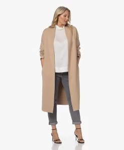 Plein Publique La Veste Viscosemix Lang Open Vest - Soft Camel -Kleding Series Winkel 230502 577b065b 58fb 43f2 ab10 8f31b82d4230