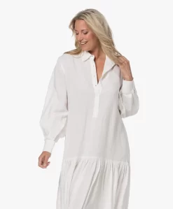 Viveh Selenite Viscose-Linnen Maxi Jurk - Coconut Milk 23 Viveh Selenite Viscose-Linnen Maxi Jurk - Coconut Milk -Kleding Series Winkel 230502 e9445a6d 8a6d 4e89 a656 0060c97d0368 scaled