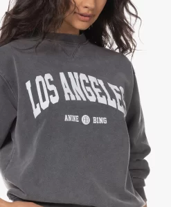 Anine Bing Ramona Los Angeles Print Sweatshirt - Washed Black -Kleding Series Winkel 230504 0e889dd5 6fdf 43c5 866e a3a972d2bb55 scaled