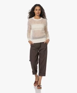 Gai+Lisva Astrid Poplin Pull-On Broek - Mulch -Kleding Series Winkel 230504 55a9f3fa 9130 4dda b125 ceb0f2813dad