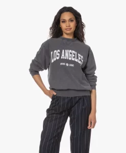 Anine Bing Ramona Los Angeles Print Sweatshirt - Washed Black -Kleding Series Winkel 230504 a6d5c0f0 6654 4aa7 a70e 6e304e300479 scaled