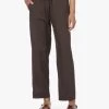 Gai+Lisva Astrid Poplin Pull-On Broek - Mulch